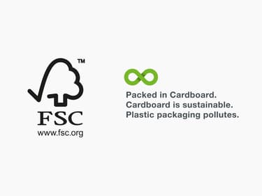 Logo FSC cardboard