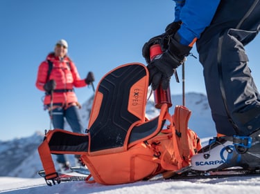 in use image Couloir dark lava open from the back side