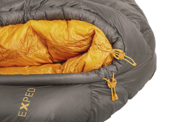 Ultra Sleepingbag Series draft collar closure