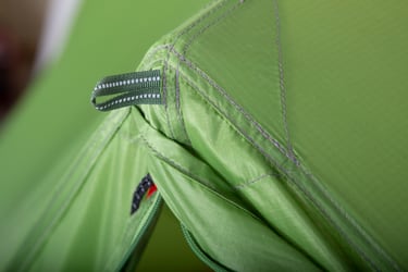 Detail Tent Lyra Extreme reflective tie out loop