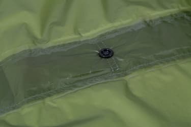Detail Bivy Poncho UL taped seam