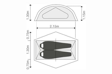 Tent cut