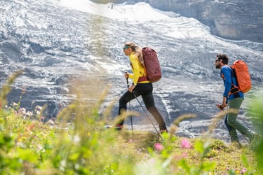 Verglas in the mountains