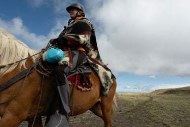 Stuffbag Ultra in use