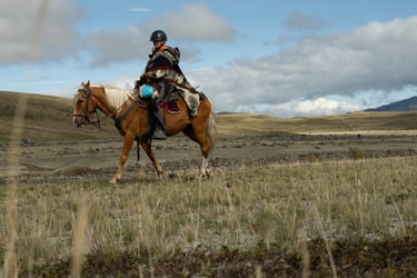 Stuffbag Ultra in use