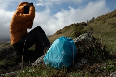 Stuffbag Ultra in use