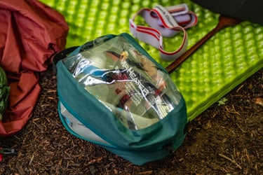 Storage Cube Clear in use