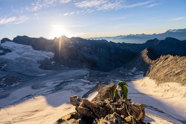 mountain top view