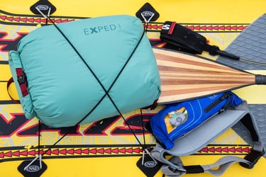 prepared for standup paddling