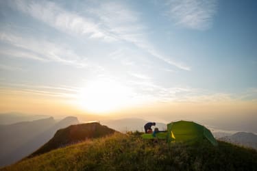 Campsite with Outer Space