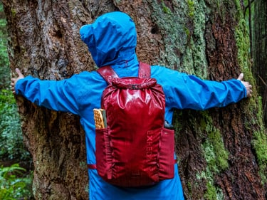 hiking on wet weather