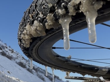 Simon auf dem Weg nach Kirgisistan