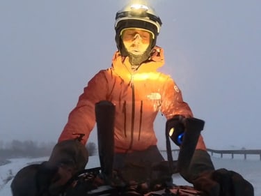 Simon auf dem Weg nach Kirgisistan