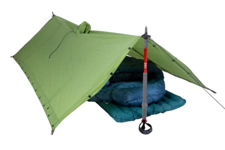 Detail Bivy Poncho Tarp