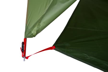 Detail Tent Mira Footprint fly tie out webbing