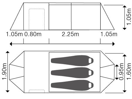 Ceres Tent Cut