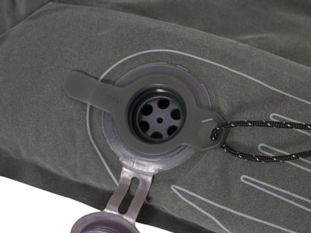 Universal Valve Adapter in a Sleeping Mat