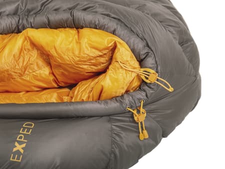 Ultra Sleepingbag Series draft collar closure