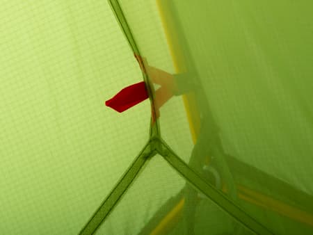 Detail Tent Lyra Extreme gear loop