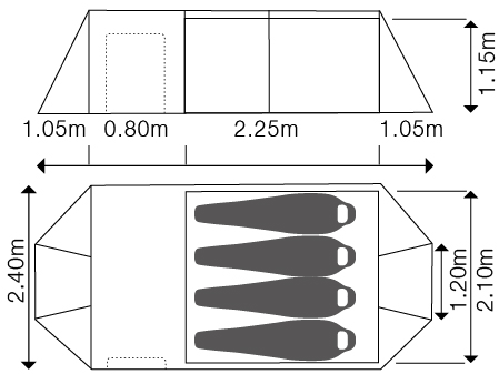 Ceres Tent Cut