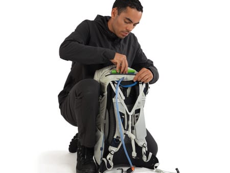 Backpack detail