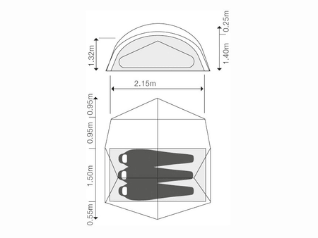 Tent cut