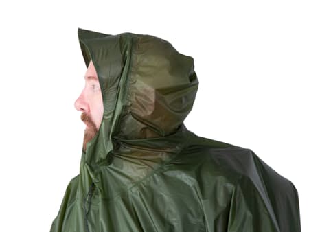 Detail Bivy Poncho UL Hood