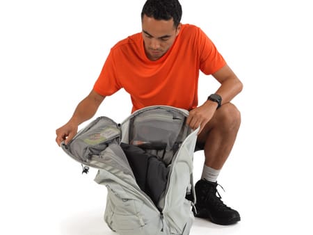 Backpack detail