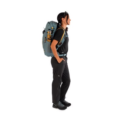 Backpack side view