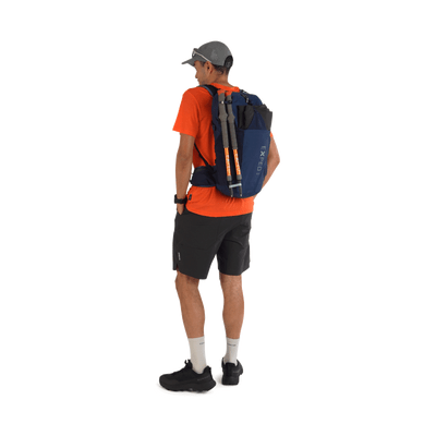 Backpack back view
