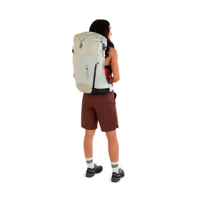 Backpack back view
