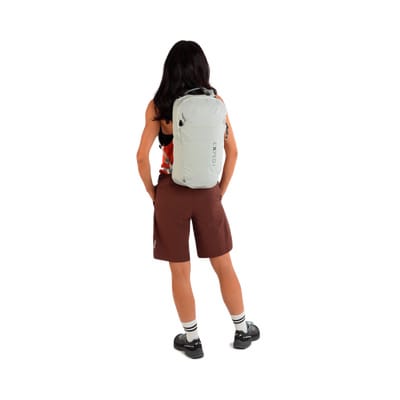 Backpack back view
