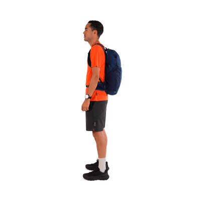 Backpack side view