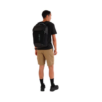 Backpack back view