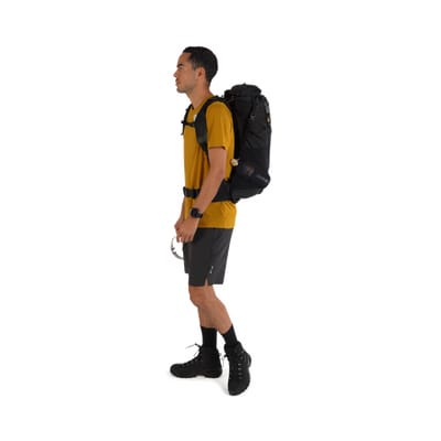 Backpack side view