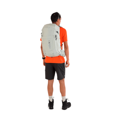 Backpack back view