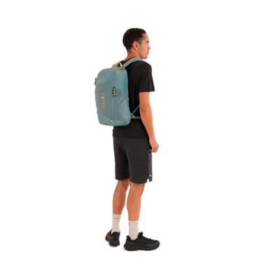 Backpack back view