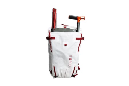 detail backpack Icefall avalanche safetyequipment