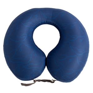 Product Image Neck Pillow Delux navy mountain top view